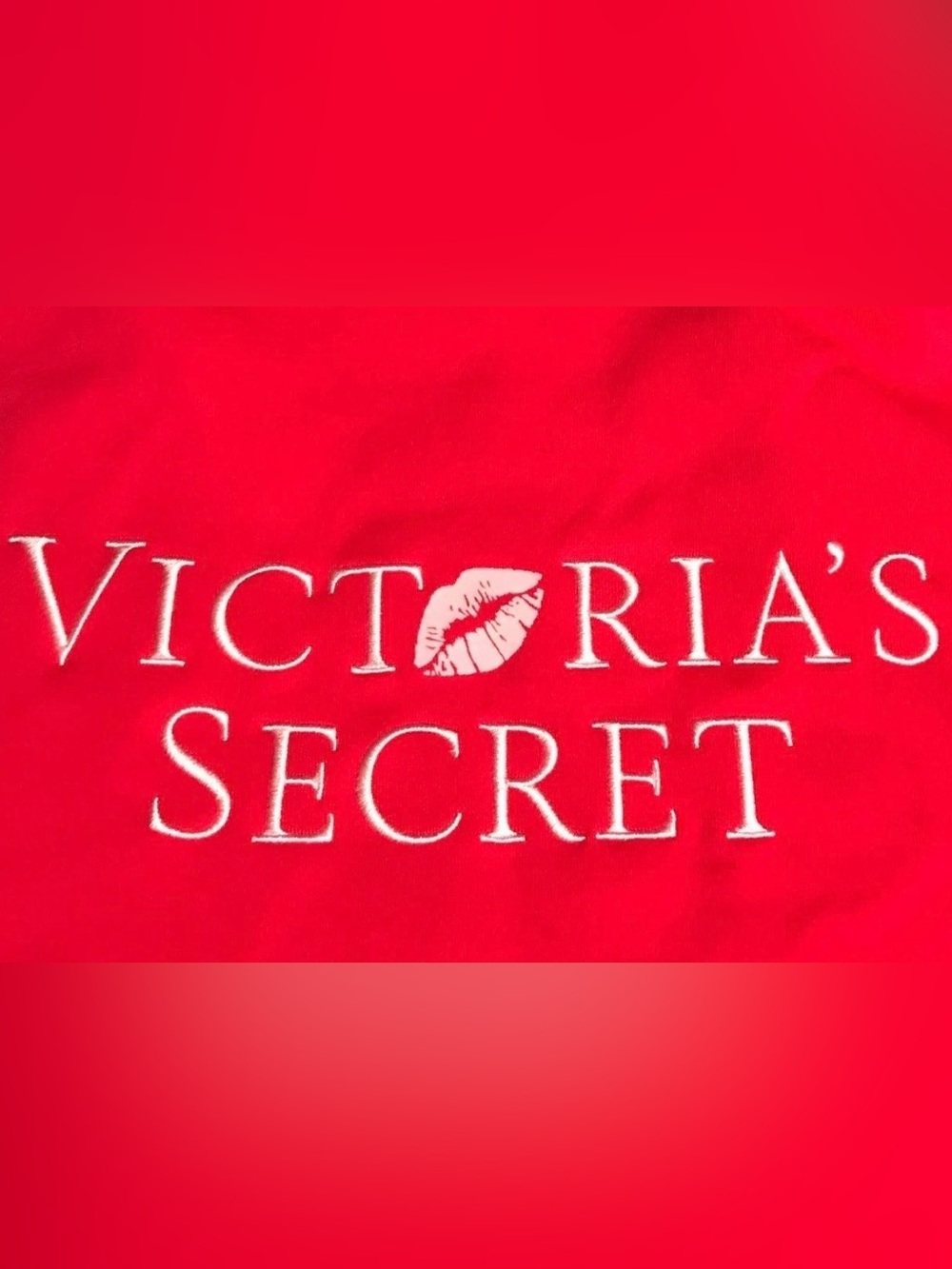 NEW VICTORIAS SECRET ICONIC PULLOVER HOODIE LMT EDITION EMBROIDERED LOGO LIPS - Picture 4 of 4